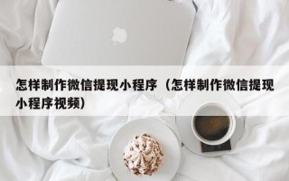 珠海怎样制作微信提现小程序（怎样制作微信提现小程序视频）