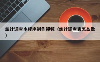 珠海统计调查小程序制作视频（统计调查表怎么做）